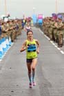 Lisa Stublic finishing the BUPA Great North Run.
